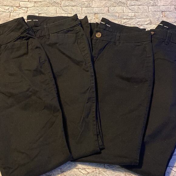 4 Pair Bundle -Sz 4 Old Navy Boot Cut pants - Picture 10 of 10